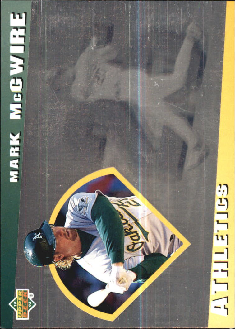1993 Upper Deck Diamond Gallery #3 Mark McGwire