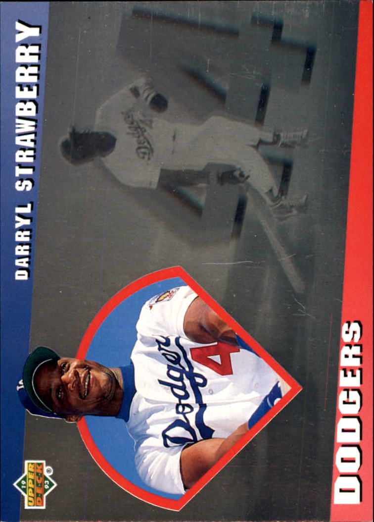 1993 Upper Deck Diamond Gallery #9 Darryl Strawberry