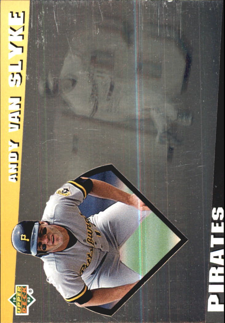 1993 Upper Deck Diamond Gallery #19 Andy Van Slyke