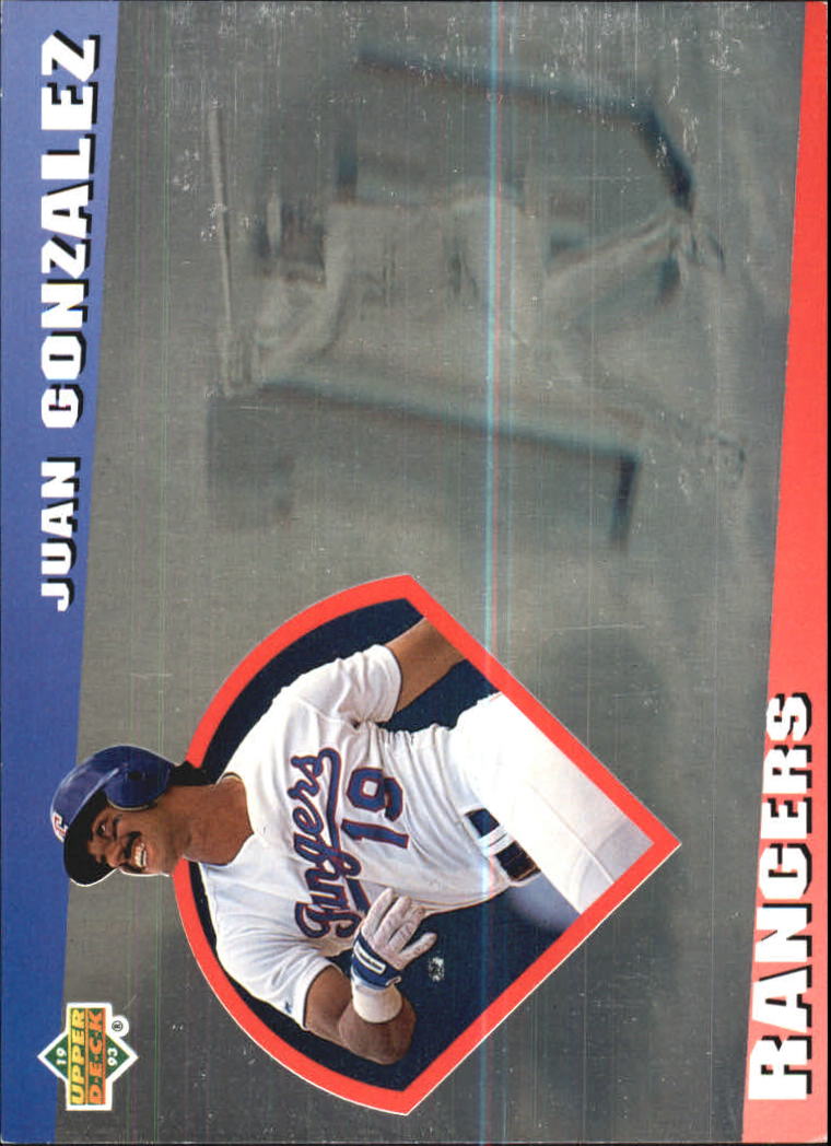 1993 Upper Deck Diamond Gallery #20 Juan Gonzalez