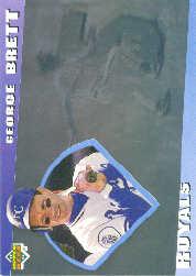 1993 Upper Deck Diamond Gallery #24 George Brett