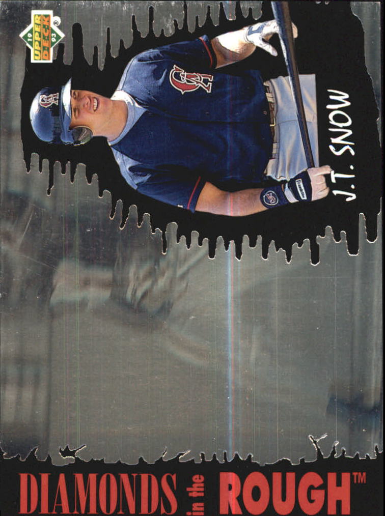 1993 Upper Deck Diamond Gallery #35 J.T. Snow