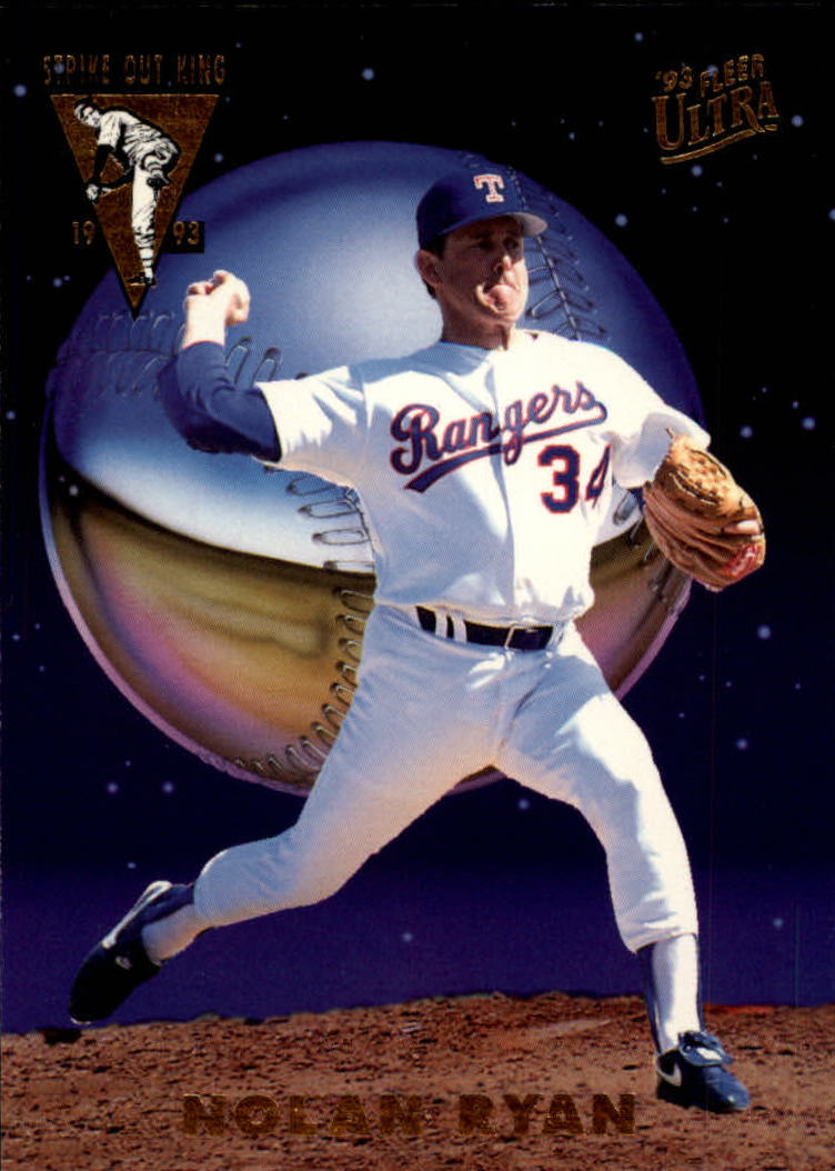 1993 Ultra Strikeout Kings #4 Nolan Ryan