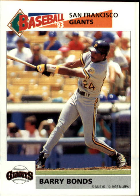 1993 Panini Stickers #243 Barry Bonds