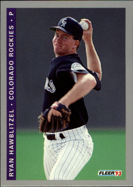1993 Fleer Final Edition #32 Ryan Hawblitzel