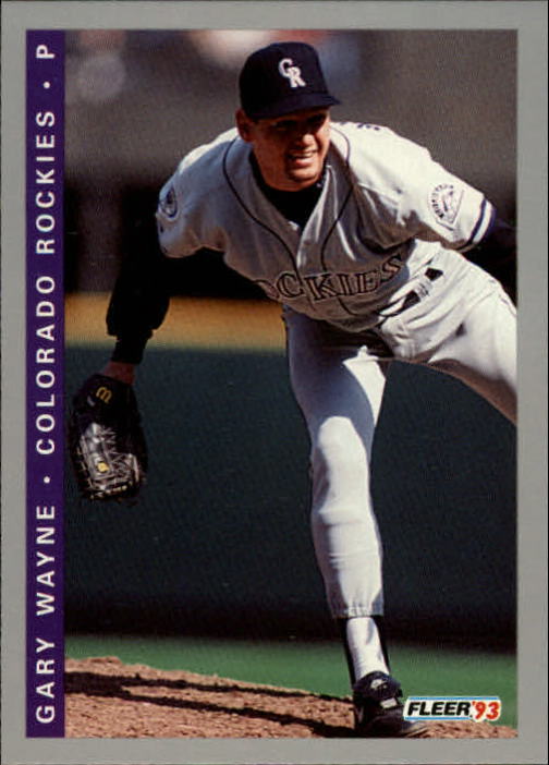 1993 Fleer Final Edition #46 Gary Wayne