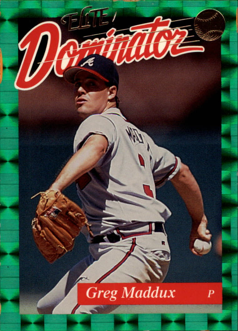 1993 Donruss Elite Dominators #3 Greg Maddux