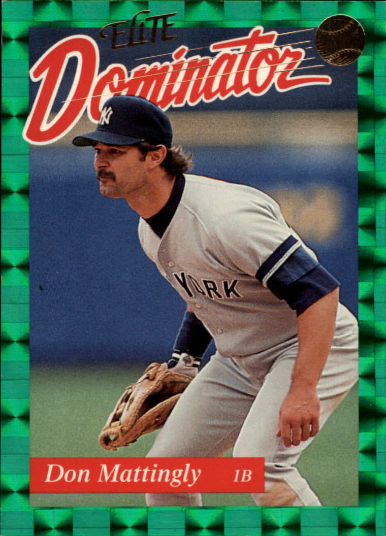 1993 Donruss Elite Dominators #6 Don Mattingly