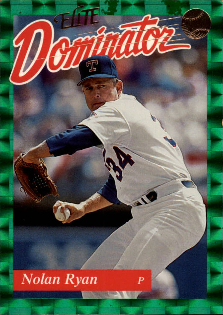 1993 Donruss Elite Dominators #10 Nolan Ryan