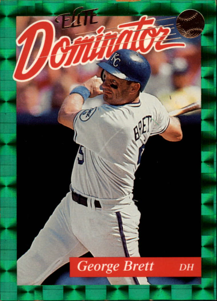 1993 Donruss Elite Dominators #15 George Brett