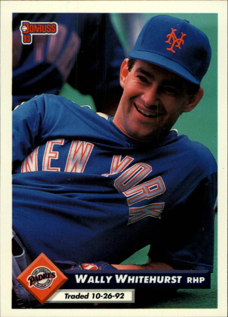 1993 Donruss #602 Wally Whitehurst