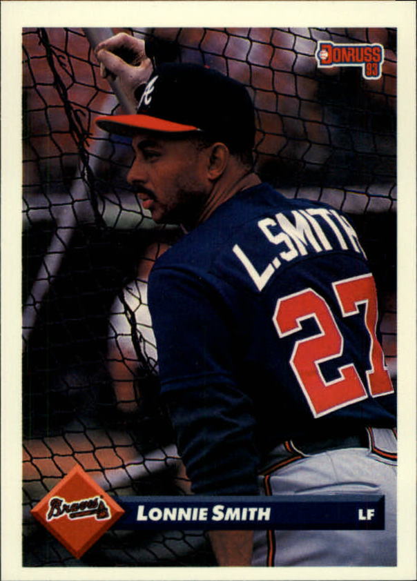 1993 Donruss #658 Lonnie Smith