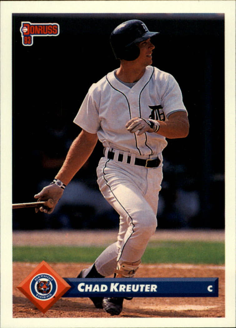 1993 Donruss #673 Chad Kreuter