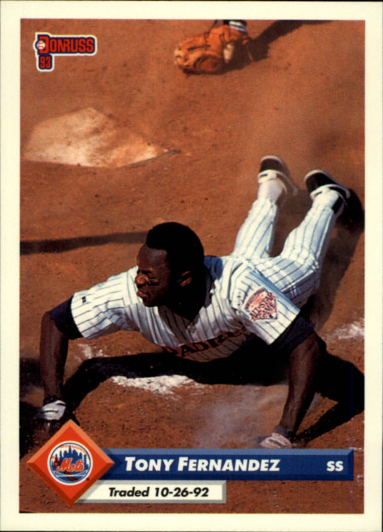 1993 Donruss #674 Tony Fernandez