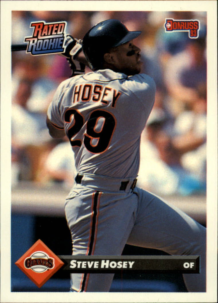 1993 Donruss #704 Steve Hosey