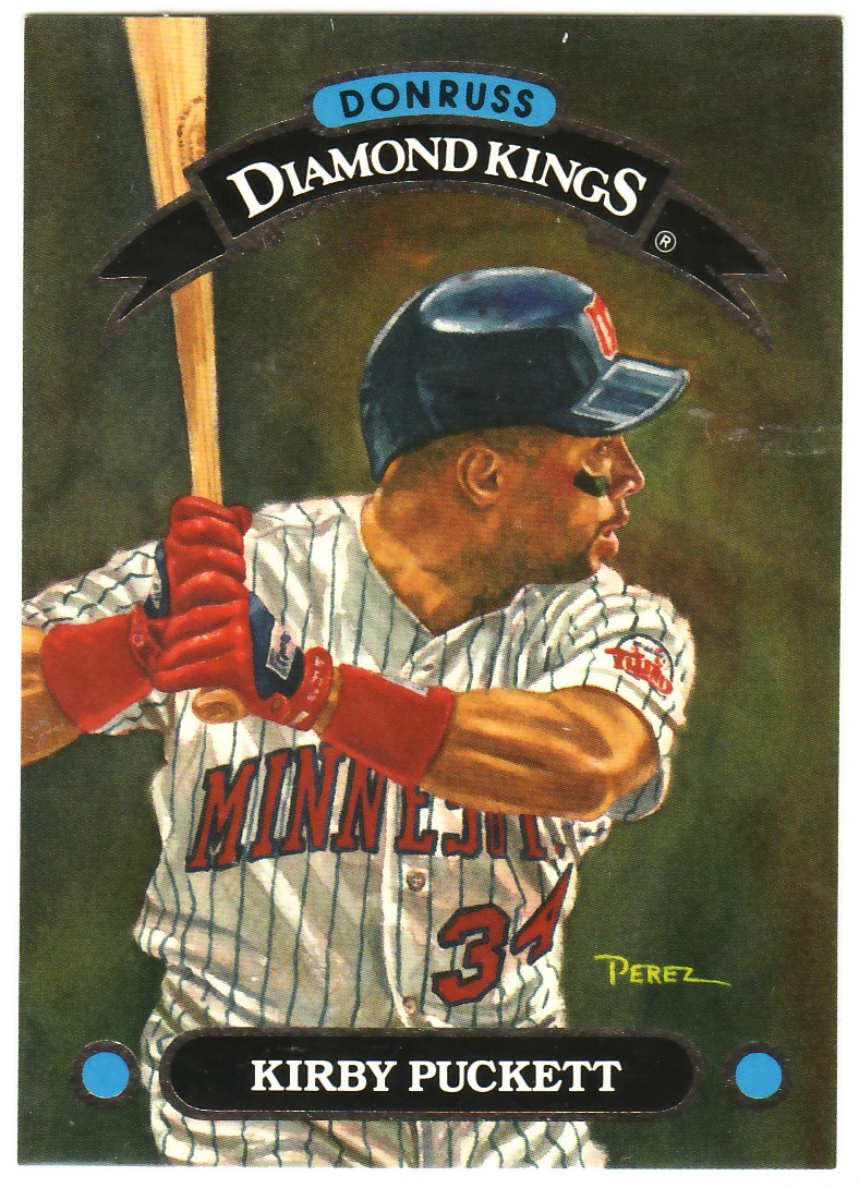 1993 Donruss Diamond Kings #DK4 Kirby Puckett