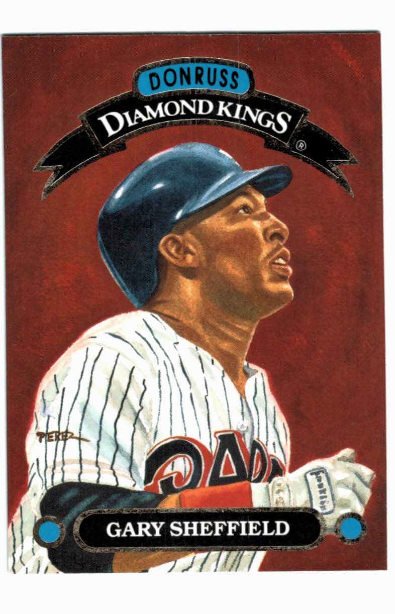 1993 Donruss Diamond Kings #DK21 Gary Sheffield