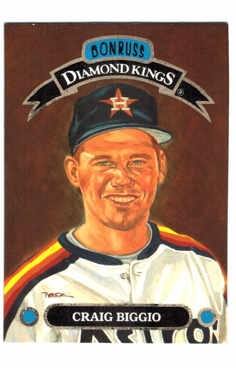 1993 Donruss Diamond Kings #DK24 Craig Biggio