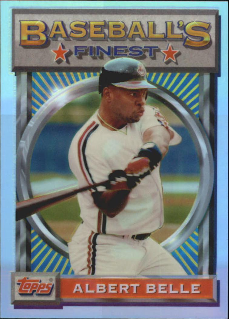 1993 Finest Refractors #16 Albert Belle