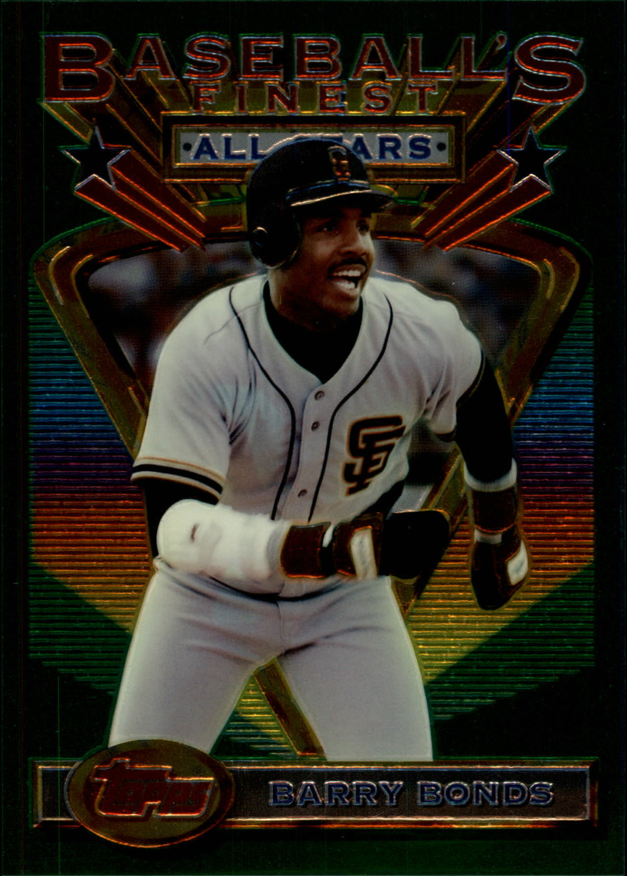 1993 Finest Jumbos #103 Barry Bonds
