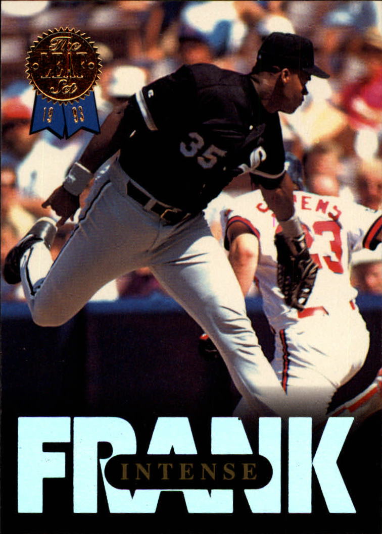 1993 Leaf Thomas #3 Frank Thomas/Intense