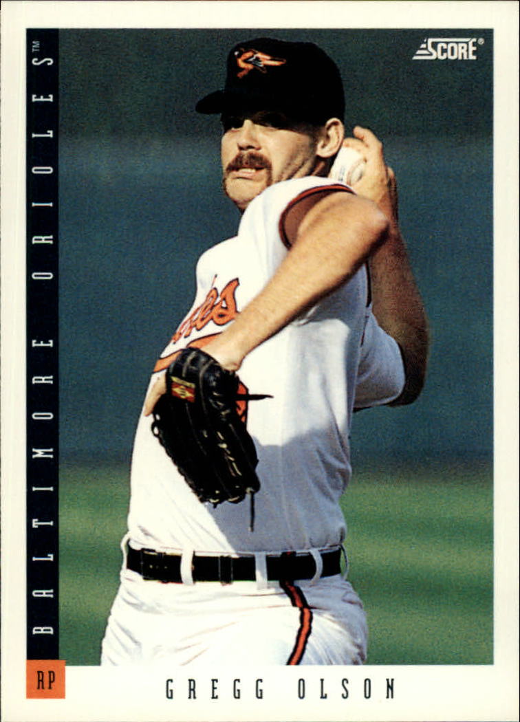 1993 Score #80 Gregg Olson
