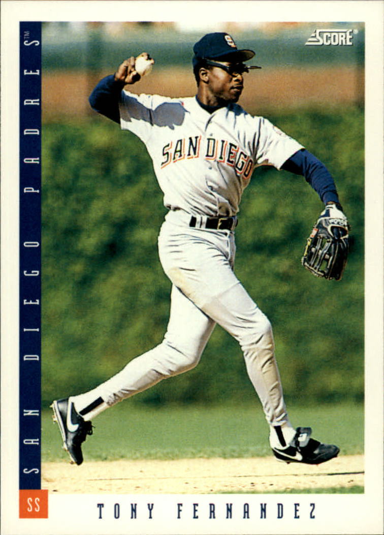 1993 Score #572 Tony Fernandez