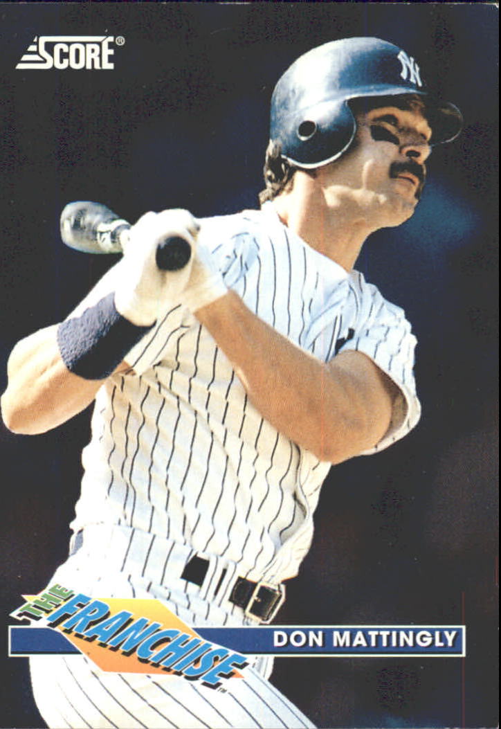 1993 Score Franchise #10 Don Mattingly