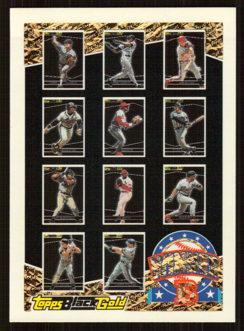 1993 Topps Black Gold #B1 Winner B 12-22 EXCH Exp.
