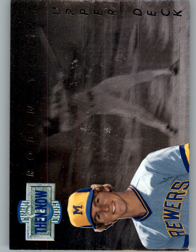 1993 Upper Deck Then And Now #TN15 Robin Yount