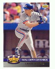 1993 Upper Deck Triple Crown #TC10 Larry Walker
