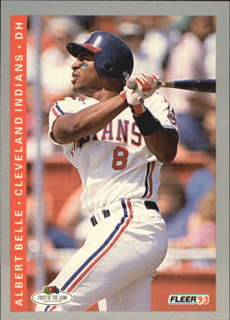 1993 Fleer Fruit of the Loom #4 Albert Belle