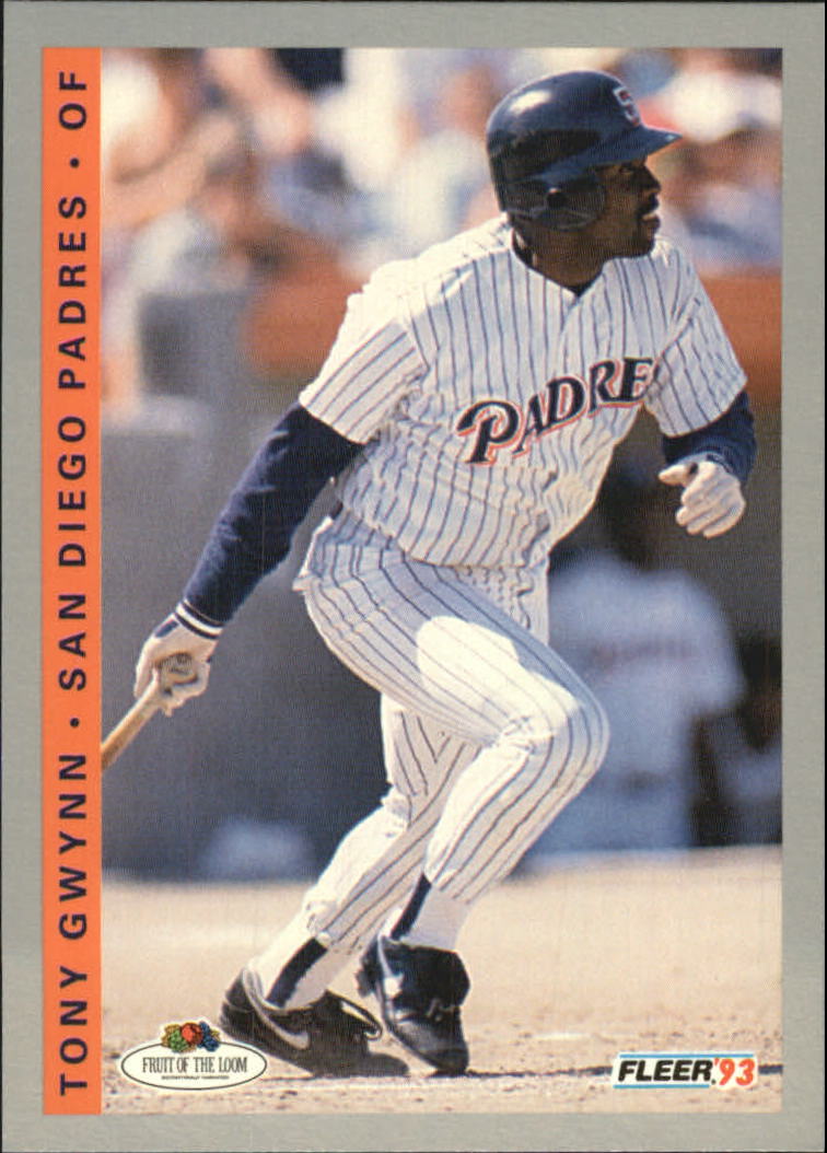 1993 Fleer Fruit of the Loom #28 Tony Gwynn