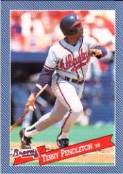 1993 Hostess #9 Terry Pendleton