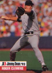 1993 Jimmy Dean #7 Roger Clemens