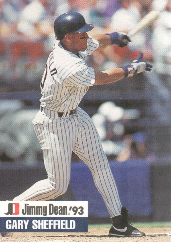 1993 Jimmy Dean #18 Gary Sheffield