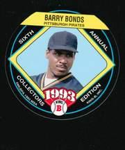 1993 King-B Discs #1 Barry Bonds