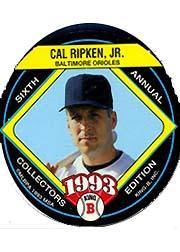 1993 King-B Discs #3 Cal Ripken