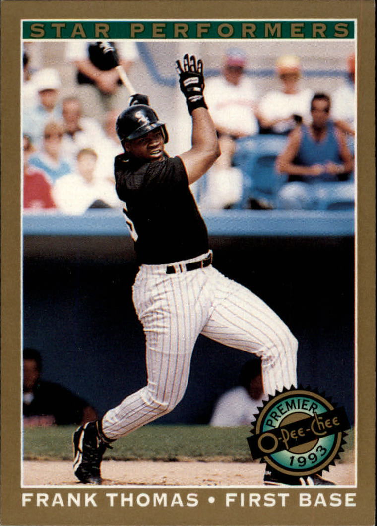 1993 O-Pee-Chee Premier Star Performers #1 Frank Thomas