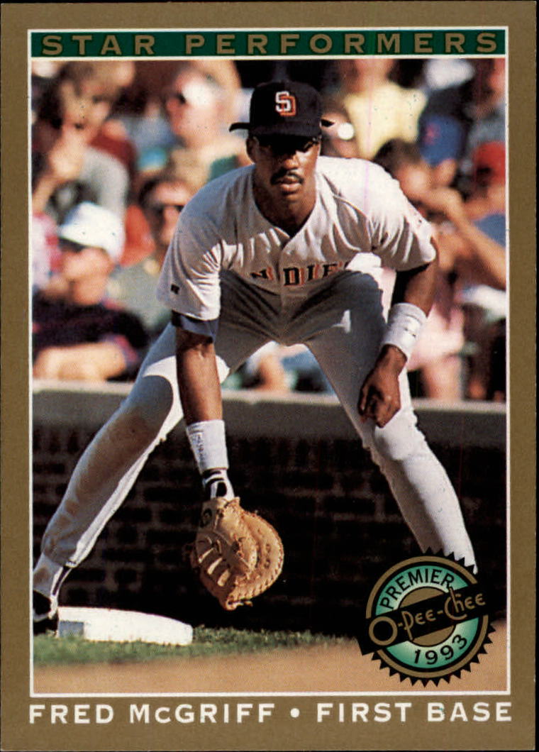 1993 O-Pee-Chee Premier Star Performers #2 Fred McGriff