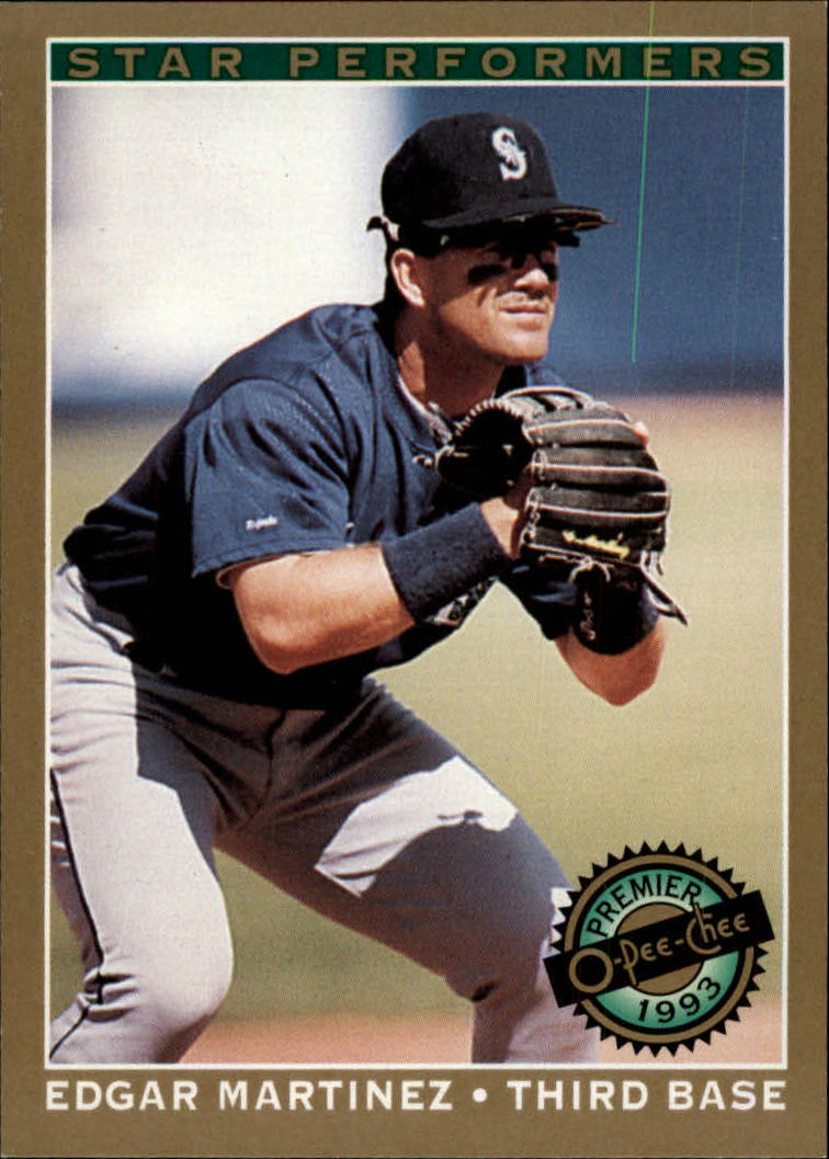 1993 O-Pee-Chee Premier Star Performers #5 Edgar Martinez