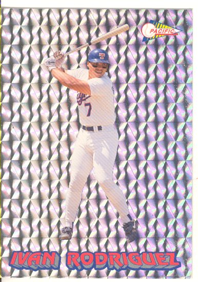 1993 Pacific Spanish Prism Inserts #20 Ivan Rodriguez