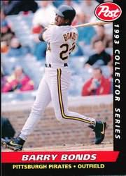 1993 Post #15 Barry Bonds