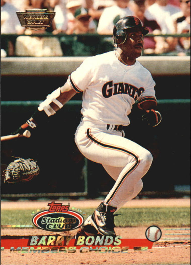 1993 Stadium Club Members Only Parallel #747 Barry Bonds MC