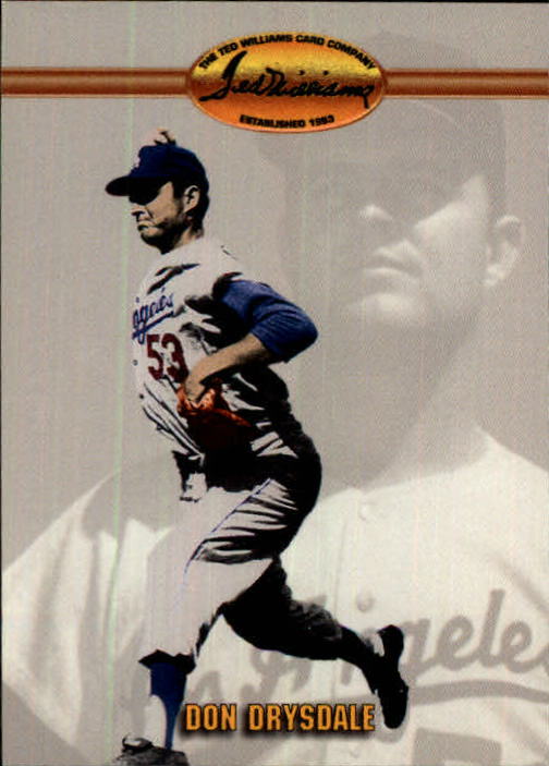 1993 Ted Williams #12 Don Drysdale