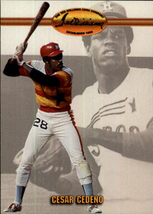 1993 Ted Williams #41 Cesar Cedeno