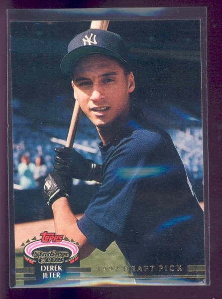1993 Stadium Club Murphy #117 Derek Jeter RC