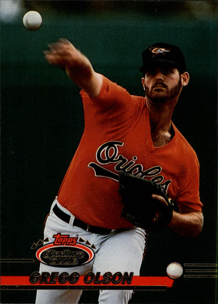 1993 Stadium Club #418 Gregg Olson