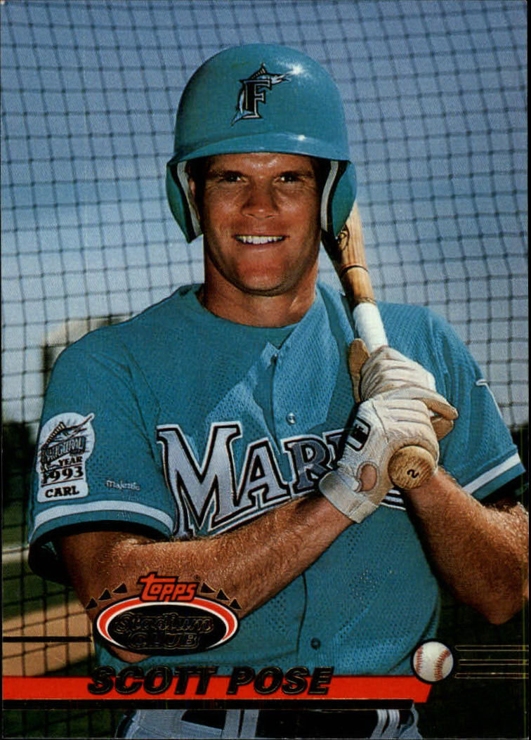 1993 Stadium Club #584 Scott Pose RC