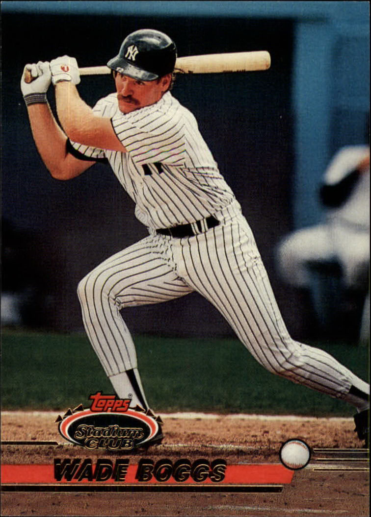 1993 Stadium Club #601 Wade Boggs